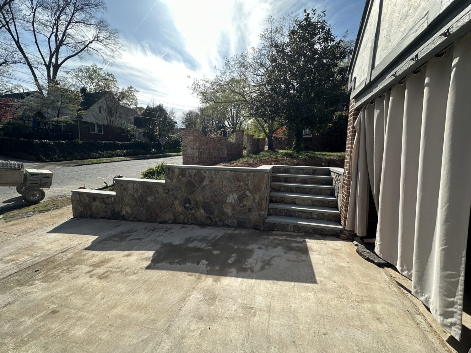 Retaining Walls in Lewisville NC